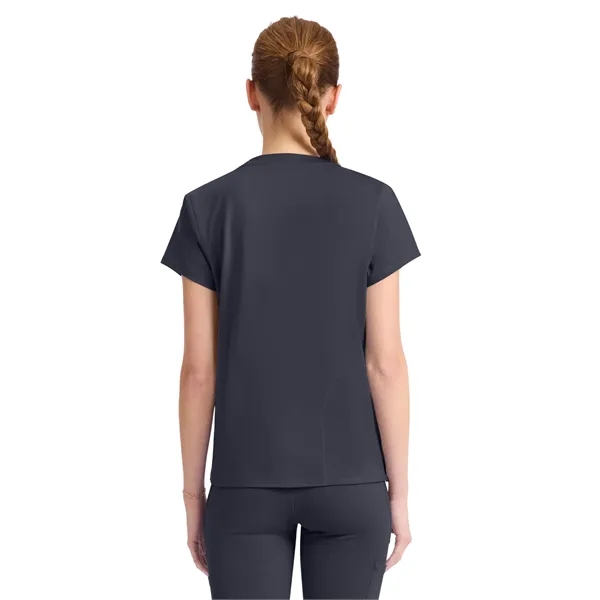 Med Couture - MC AMP KNIT - Women's 2-Pocket Crew Neck Tee - Med Couture - MC AMP KNIT - Women's 2-Pocket Crew Neck Tee - Image 6 of 11