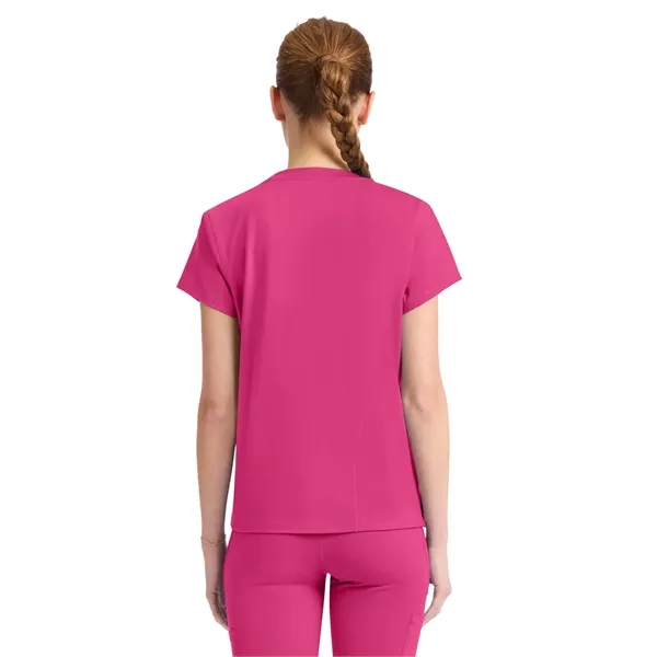 Med Couture - MC AMP KNIT - Women's 2-Pocket Crew Neck Tee - Med Couture - MC AMP KNIT - Women's 2-Pocket Crew Neck Tee - Image 8 of 11