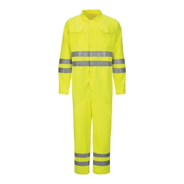Bulwark Men's Hi-Vis Deluxe Coverall with Reflective Trim... - Bulwark Men's Hi-Vis Deluxe Coverall with Reflective Trim... - Image 1 of 2
