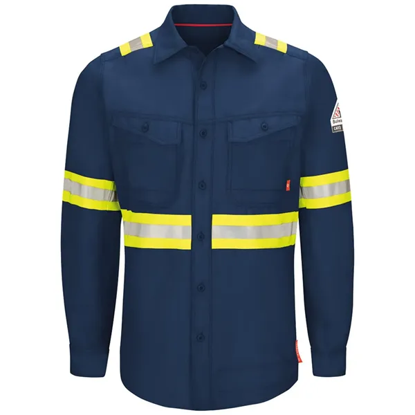 Bulwark Men's iQ Series® Endurance Enhanced-Vis Work Shirt - Bulwark Men's iQ Series® Endurance Enhanced-Vis Work Shirt - Image 0 of 0