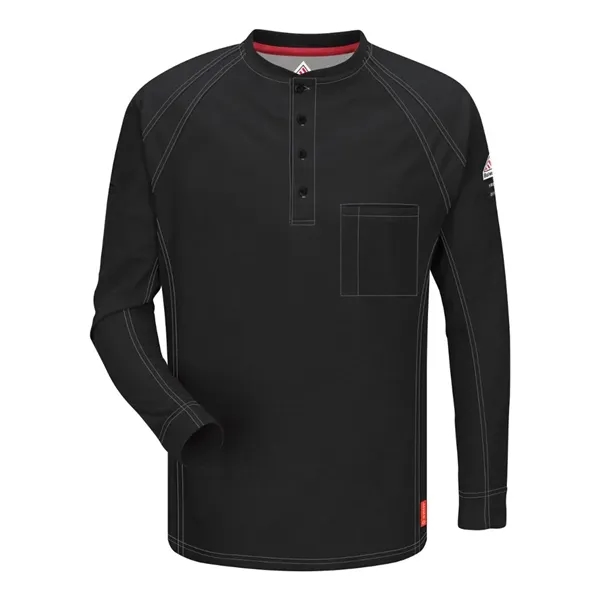 Bulwark Men's Long Sleeve Henley - Bulwark Men's Long Sleeve Henley - Image 1 of 8