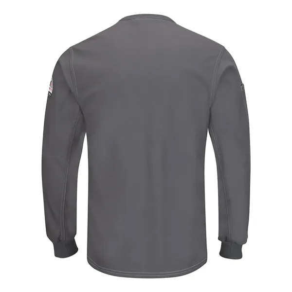 Bulwark Men's iQ Series® Plus Long Sleeve Henley - Bulwark Men's iQ Series® Plus Long Sleeve Henley - Image 3 of 5