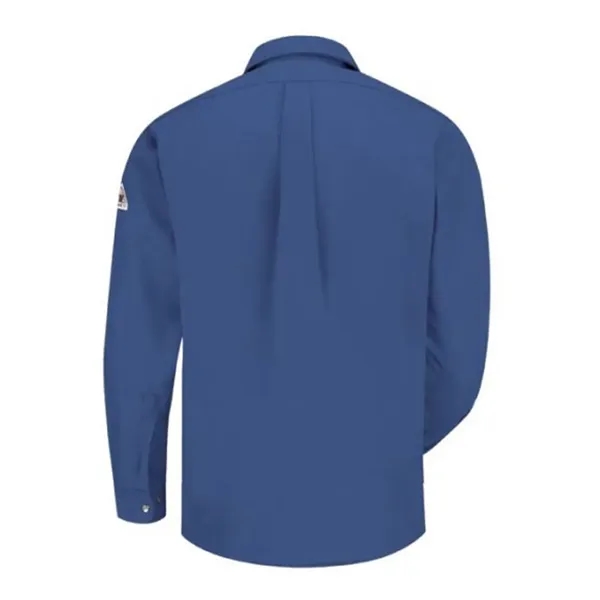 Bulwark Men's Tall Snap-Front Uniform Shirt - Nomex® IIIA... - Bulwark Men's Tall Snap-Front Uniform Shirt - Nomex® IIIA... - Image 2 of 2