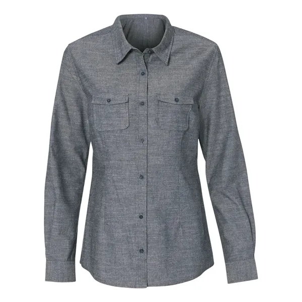 Burnside Women's Chambray Shirt - Burnside Women's Chambray Shirt - Image 1 of 6