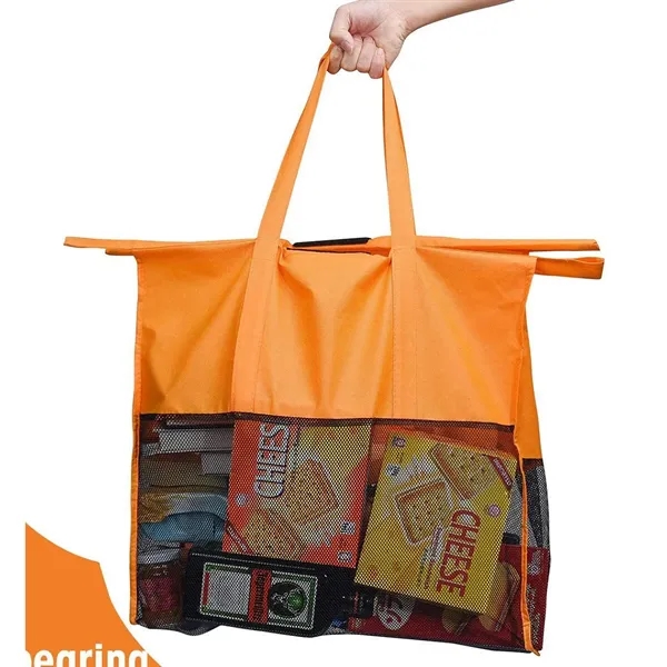 A Set Of 4 Reusable Grocery Shopping Cart Trolley Bags - A Set Of 4 Reusable Grocery Shopping Cart Trolley Bags - Image 4 of 5