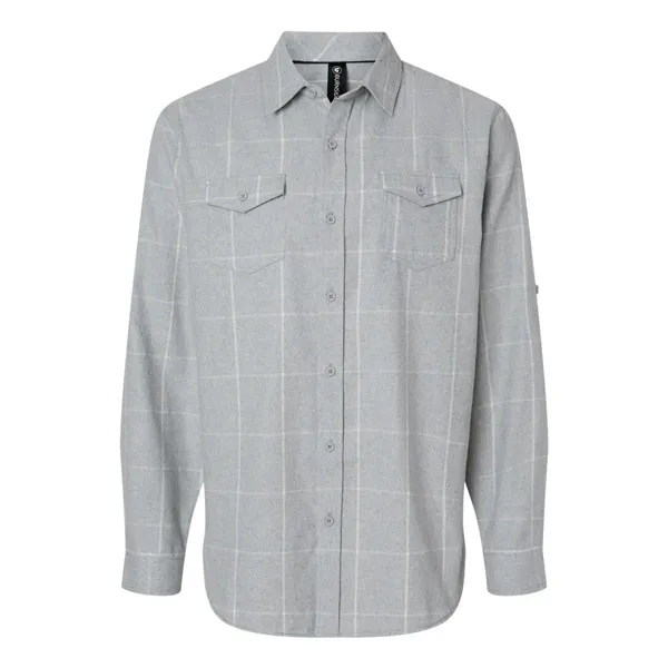 Burnside Men's Yarn-Dyed Flannel Shirt - Burnside Men's Yarn-Dyed Flannel Shirt - Image 35 of 58