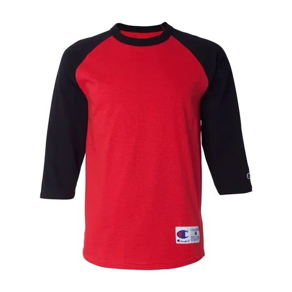 Champion Unisex Raglan Sleeve Baseball T-Shirt - Champion Unisex Raglan Sleeve Baseball T-Shirt - Image 10 of 33