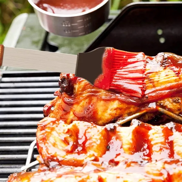 4 in 1 Portable BBQ Grilling Utensil Set with Case - 4 in 1 Portable BBQ Grilling Utensil Set with Case - Image 5 of 6