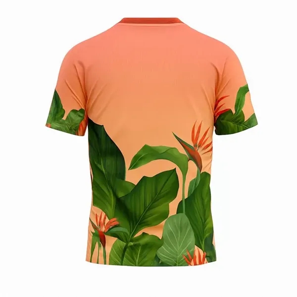 160G Brushed Milk Silk Breathable Short Sleeve T-Shirt - 160G Brushed Milk Silk Breathable Short Sleeve T-Shirt - Image 1 of 1