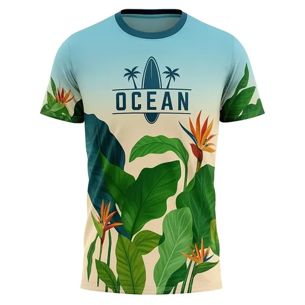 160G Brushed Milk Silk Breathable Short Sleeve T-Shirt - 160G Brushed Milk Silk Breathable Short Sleeve T-Shirt - Image 0 of 1