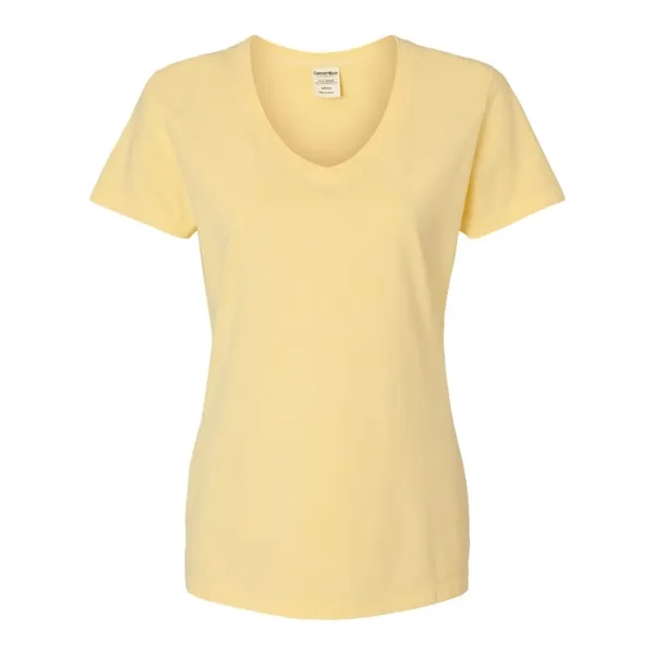 ComfortWash by Hanes Women's Garment-Dyed V-Neck T-Shirt - ComfortWash by Hanes Women's Garment-Dyed V-Neck T-Shirt - Image 11 of 12