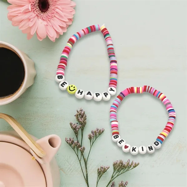 Custom Beaded Friendship Bracelet: Child - Custom Beaded Friendship Bracelet: Child - Image 3 of 7