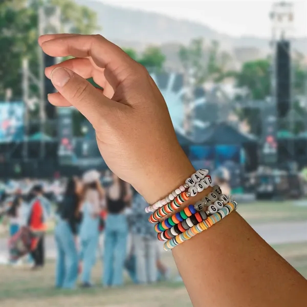 Custom Beaded Friendship Bracelet - Custom Beaded Friendship Bracelet - Image 0 of 8