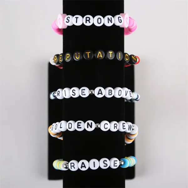 Custom Beaded Friendship Bracelet - Custom Beaded Friendship Bracelet - Image 2 of 8