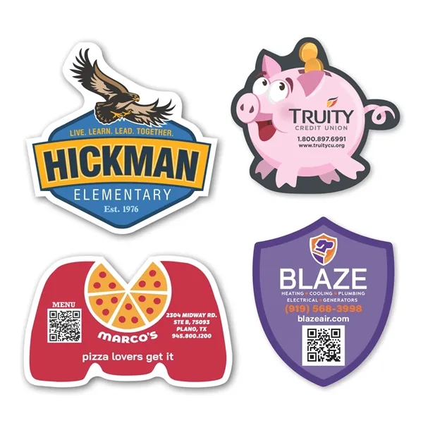 4 Sq Custom Corners Flat Flexible Magnet - 4 Sq Custom Corners Flat Flexible Magnet - Image 0 of 0