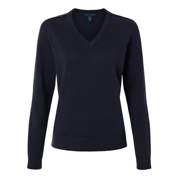 Devon & Jones Women's New Classics V-Neck Sweater - Devon & Jones Women's New Classics V-Neck Sweater - Image 5 of 6