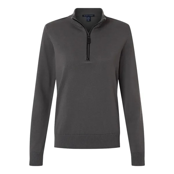 Devon & Jones Women's New Classics Quarter-Zip Sweater - Devon & Jones Women's New Classics Quarter-Zip Sweater - Image 3 of 6