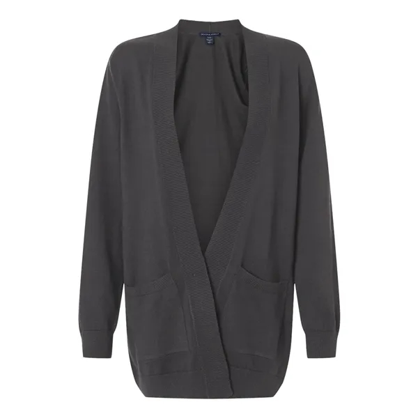 Devon & Jones Women's New Classics Open Cardigan Sweater - Devon & Jones Women's New Classics Open Cardigan Sweater - Image 3 of 6