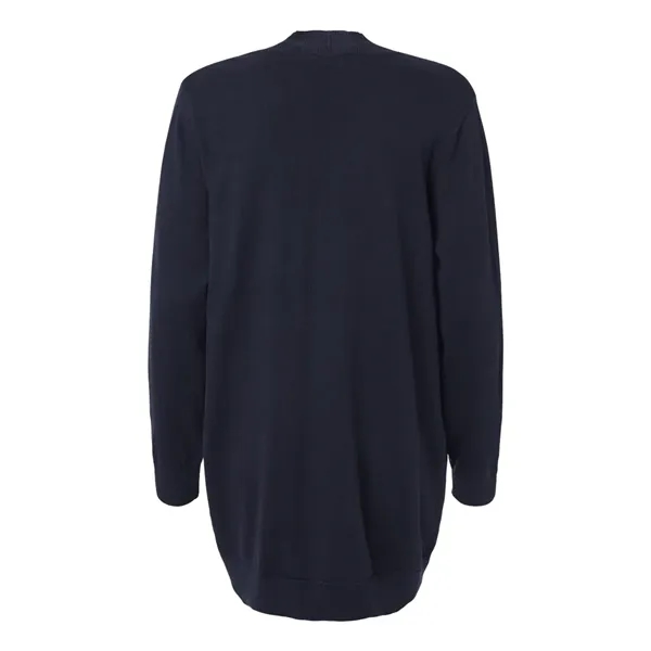Devon & Jones Women's New Classics Open Cardigan Sweater - Devon & Jones Women's New Classics Open Cardigan Sweater - Image 6 of 6