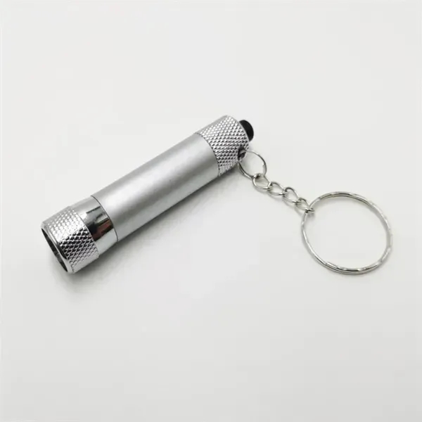 Aluminum LED Keychain Light - Portable Bright Mini Torch - Aluminum LED Keychain Light - Portable Bright Mini Torch - Image 1 of 4