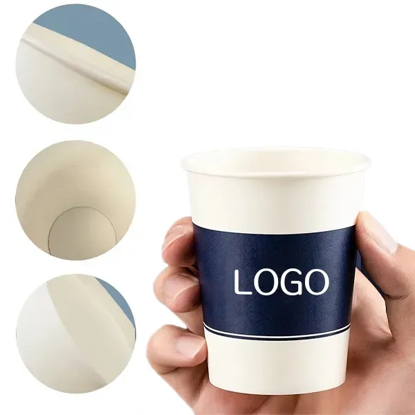9oz Paper Cup - Disposable Eco-Friendly Drinkware - 9oz Paper Cup - Disposable Eco-Friendly Drinkware - Image 0 of 3