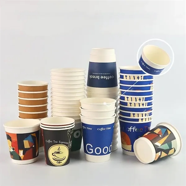 9oz Paper Cup - Disposable Eco-Friendly Drinkware - 9oz Paper Cup - Disposable Eco-Friendly Drinkware - Image 3 of 3