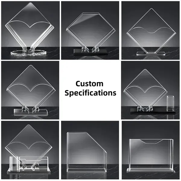 Acrylic Vertical Napkin Holder - Table Napkin Organizer - Acrylic Vertical Napkin Holder - Table Napkin Organizer - Image 2 of 4