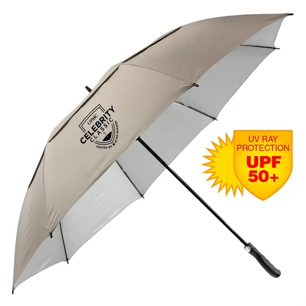 The Vented Hybrid UV Golf Umbrella - UPF50 Sun Protection - The Vented Hybrid UV Golf Umbrella - UPF50 Sun Protection - Image 0 of 4