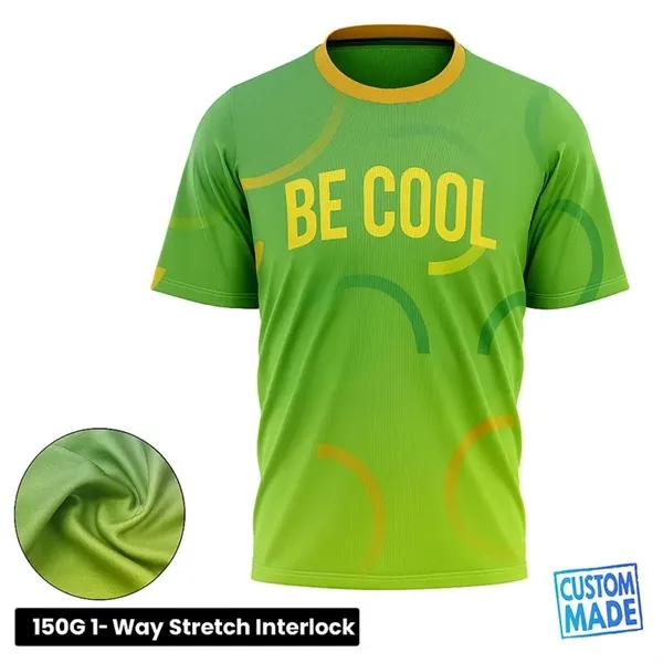Unisex Lightweight Short Sleeve T-Shirt - 150G Interlock - Unisex Lightweight Short Sleeve T-Shirt - 150G Interlock - Image 0 of 0