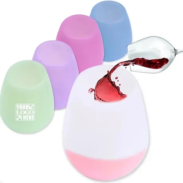 Unbreakable Silicone Wine Glasses - Unbreakable Silicone Wine Glasses - Image 0 of 7