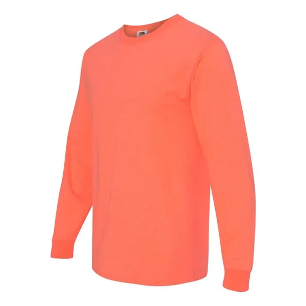 Fruit of the Loom HD Cotton Long Sleeve T-Shirt - Fruit of the Loom HD Cotton Long Sleeve T-Shirt - Image 2 of 3