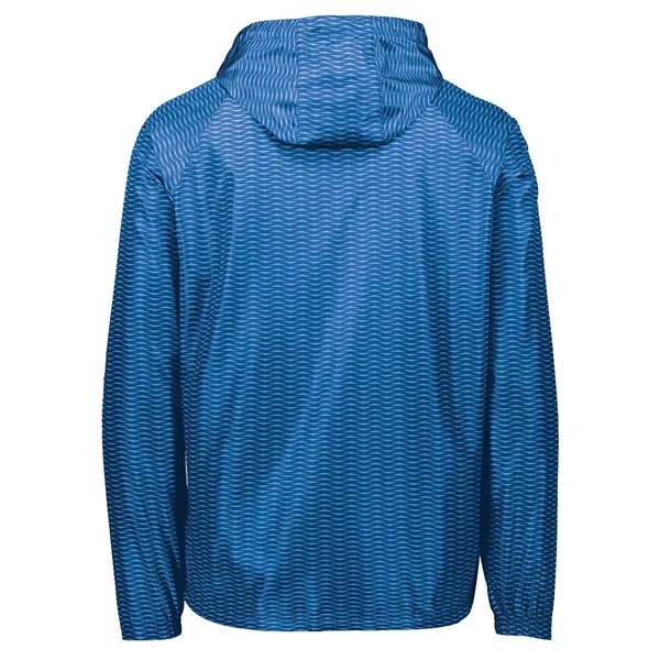 Holloway Men's Range Hooded Packable Quarter-Zip Jacket - Holloway Men's Range Hooded Packable Quarter-Zip Jacket - Image 10 of 14