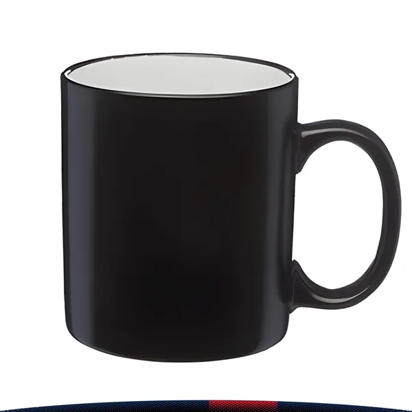 11 oz. Trin Matte Two-Tone Coffee Mugs - 11 oz. Trin Matte Two-Tone Coffee Mugs - Image 7 of 9