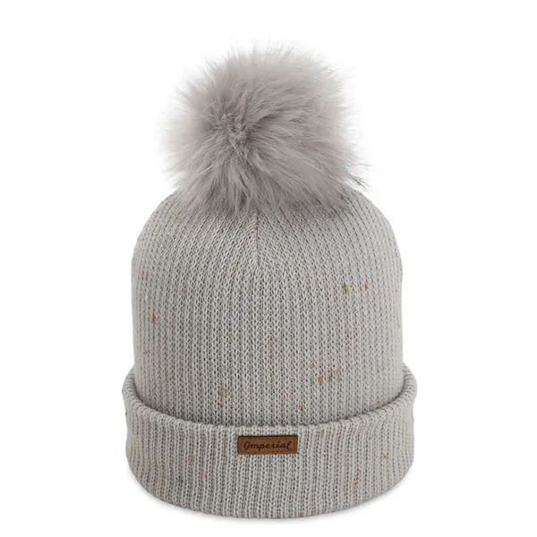 Imperial The Montage Pom Cuffed Beanie - Imperial The Montage Pom Cuffed Beanie - Image 4 of 8