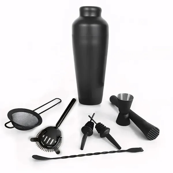 23oz Stainless Steel Cocktail Shaker 8pcs Set - 23oz Stainless Steel Cocktail Shaker 8pcs Set - Image 4 of 4