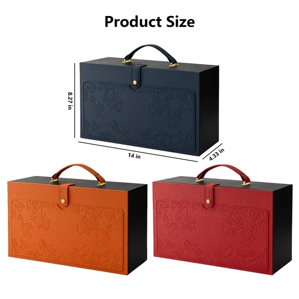 2-Bottle Red Wine Gift Box - 2-Bottle Red Wine Gift Box - Image 1 of 10