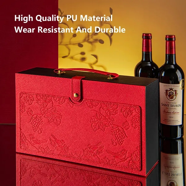 2-Bottle Red Wine Gift Box - 2-Bottle Red Wine Gift Box - Image 3 of 10