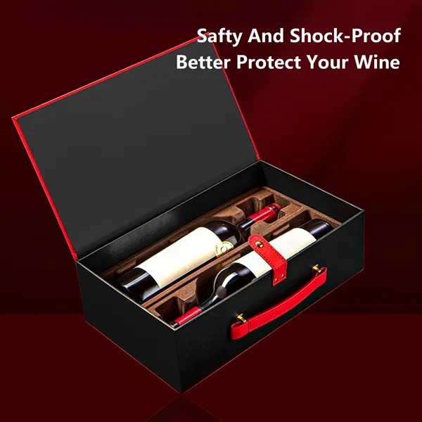 2-Bottle Red Wine Gift Box - 2-Bottle Red Wine Gift Box - Image 5 of 10