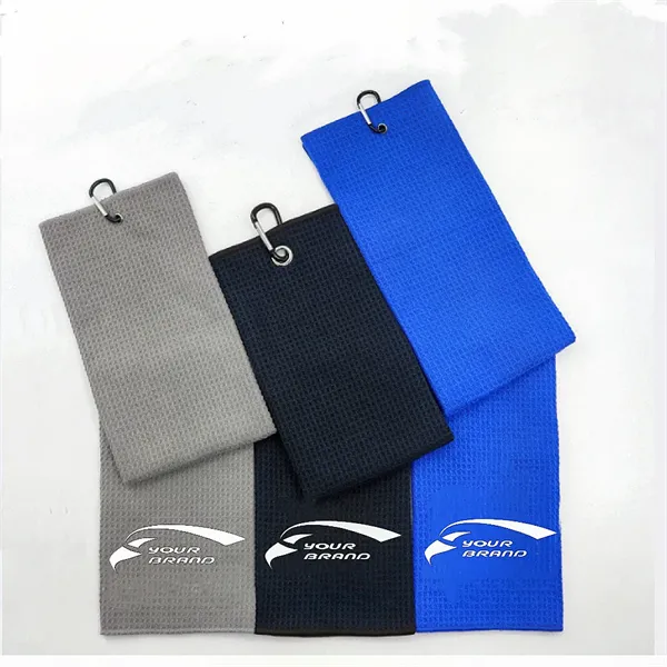 Pineapple Pattern Golf Towel - Pineapple Pattern Golf Towel - Image 0 of 6