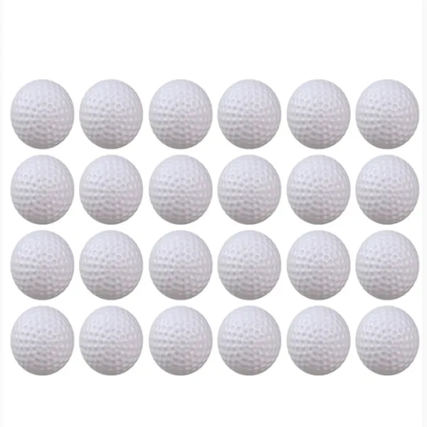 White Hollow Golf Practice Ball for Indoor and Pets - White Hollow Golf Practice Ball for Indoor and Pets - Image 4 of 4