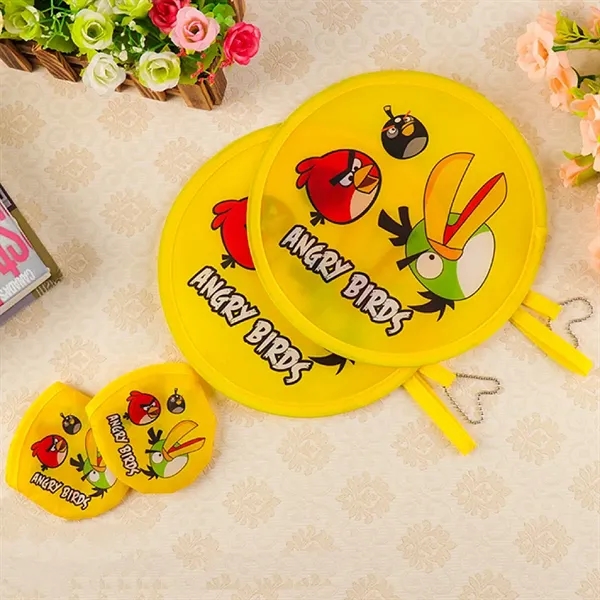 Custom Logo Foldable Flying Disc Fan - Custom Logo Foldable Flying Disc Fan - Image 1 of 2