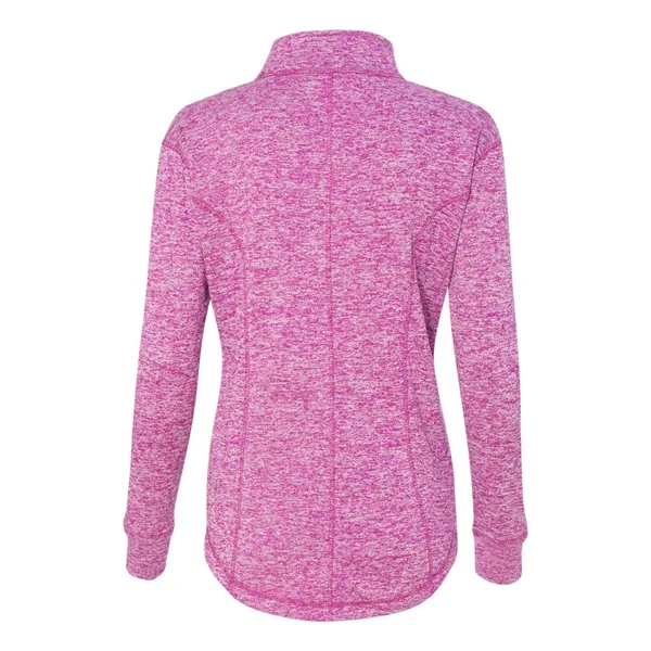 J. America Women's Cosmic Fleece Quarter-Zip Pullover - J. America Women's Cosmic Fleece Quarter-Zip Pullover - Image 16 of 25