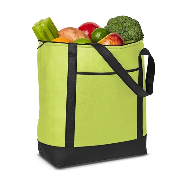 Prime Line. Medium Size Non-Woven Cooler Tote Bag. - Prime Line. Medium Size Non-Woven Cooler Tote Bag. - Image 8 of 10