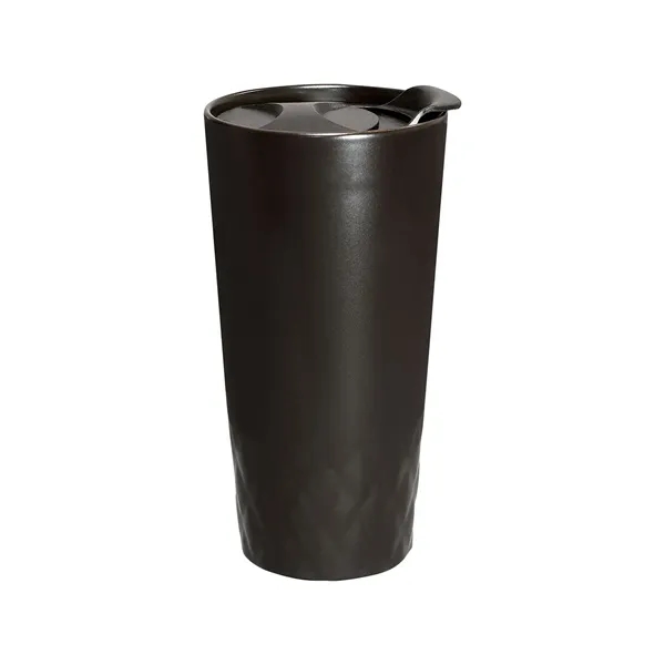 14 oz Double Wall Ceramic Textured Tumbler - 14 oz Double Wall Ceramic Textured Tumbler - Image 1 of 4
