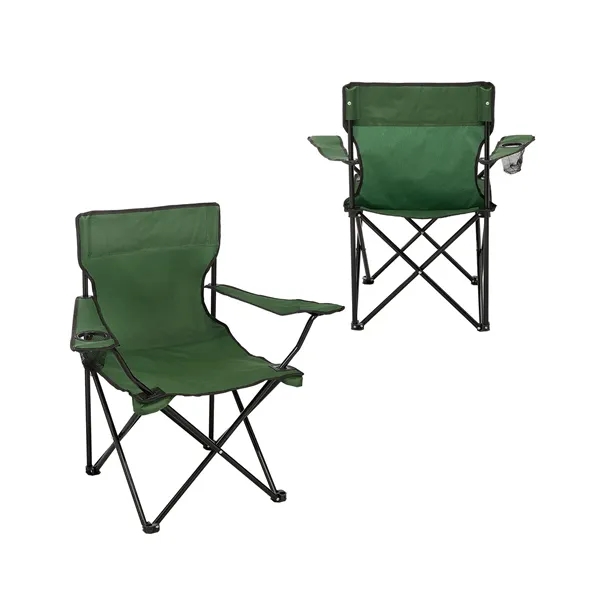 Folding Captains Camping Chair - Folding Captains Camping Chair - Image 9 of 13
