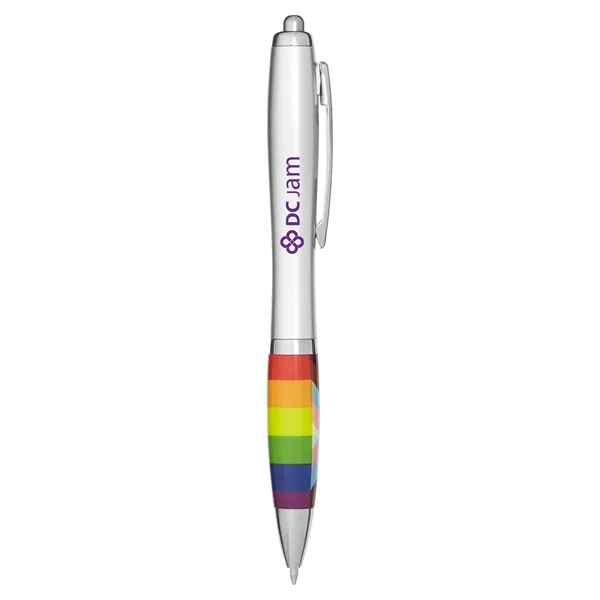 Prime Line. LGBTQ+ Rainbow Pride Flag Ballpoint Pen. - Prime Line. LGBTQ+ Rainbow Pride Flag Ballpoint Pen. - Image 1 of 2