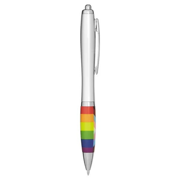 Prime Line. LGBTQ+ Rainbow Pride Flag Ballpoint Pen. - Prime Line. LGBTQ+ Rainbow Pride Flag Ballpoint Pen. - Image 2 of 2