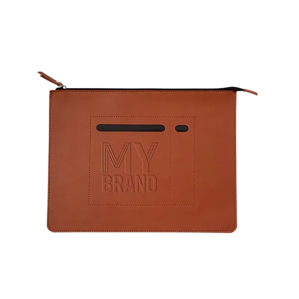 Prime Line. Italian Thermo PU Zip File Folder. - Prime Line. Italian Thermo PU Zip File Folder. - Image 5 of 5