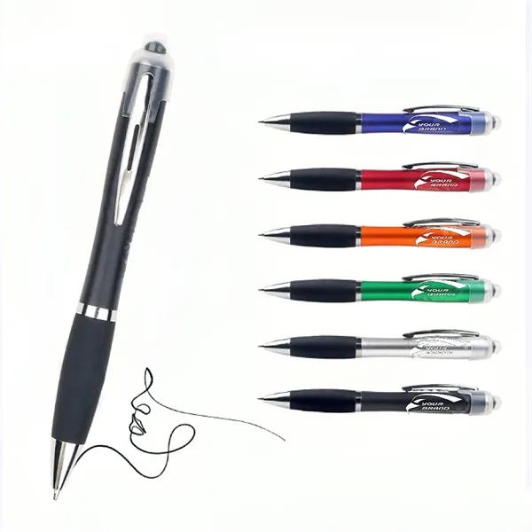 Touchscreen LED Multi-Function Pen - Touchscreen LED Multi-Function Pen - Image 0 of 3