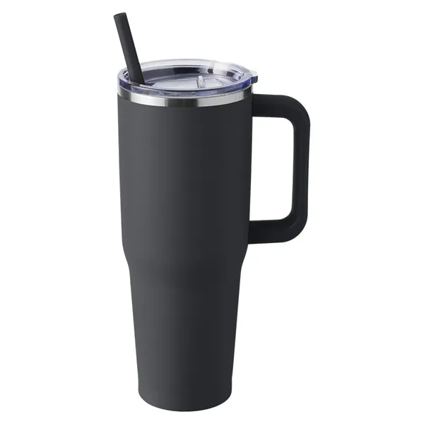 Harriton. 40 oz. Vacuum Insulated Stainless Steel Travel ... - Harriton. 40 oz. Vacuum Insulated Stainless Steel Travel ... - Image 5 of 16